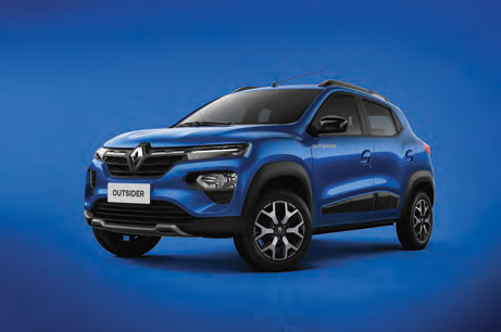 Nuevo Renault kwid azul