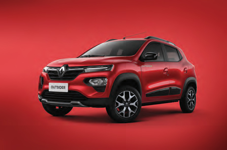 Nuevo Renault kwid rojo
